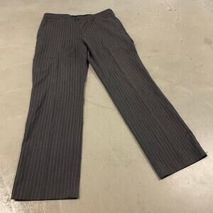vintage 90s express Cracker Jack striped dress pants 34x32